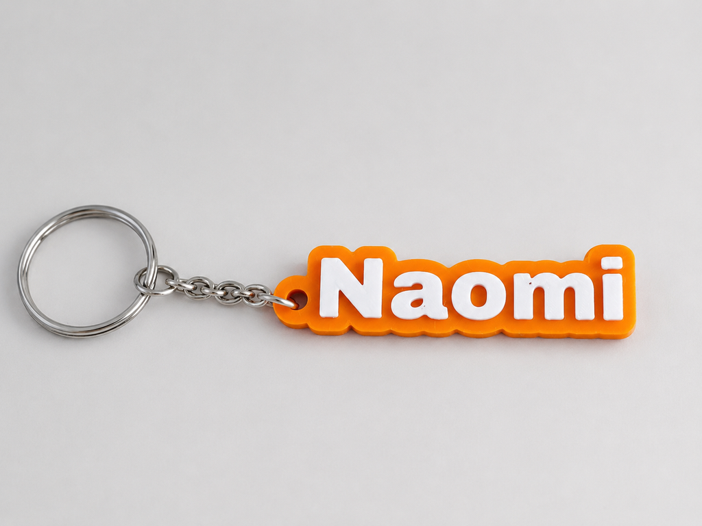 Gepersonaliseerde Naam Sleutelhanger